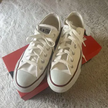 CONVERSE ALL STAR 화이트 로우컷