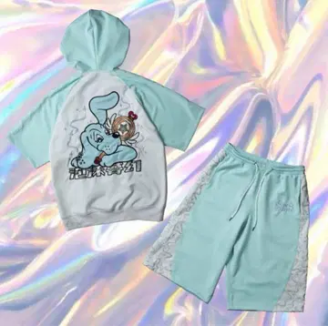 yuenii x GALFY 갈피 콜라보 저리 셋업 민트 L