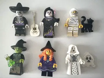 LEGO 레고 미니 피규어 할로윈 6체 세트
