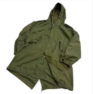 50s US Army M51 피쉬테일 후드티 모즈 코트 밀리터리