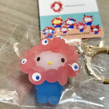 EXPO2025 산리오 미야쿠미야쿠 클리어 키링 키티