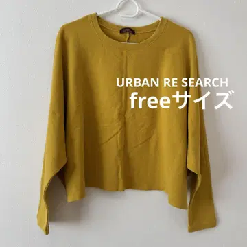 [ URBAN RE SEARCH ] 상의 긴팔 머스타드 free 사이즈