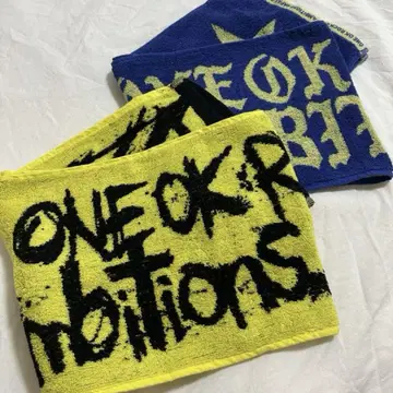 ONE OK ROCK 2017 JAPAN TOUR 타월 2장 세트