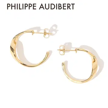 PHILIPPE AUDIBERT 후프 귀걸이 CLEA 골드