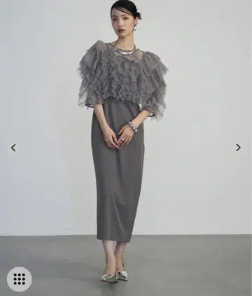 [ 미사용 새상품! ] 튤 볼레로 & 원피스 세트