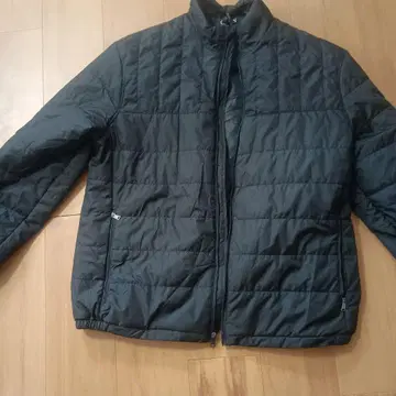 CHAPS 블랙 퀼팅 자켓 XXL