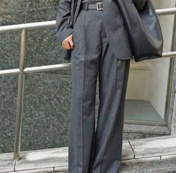 모던 와이드 팬츠