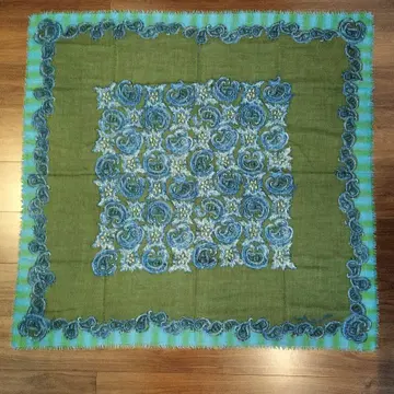 45rpm 대형 페이즐리 무늬 스톨