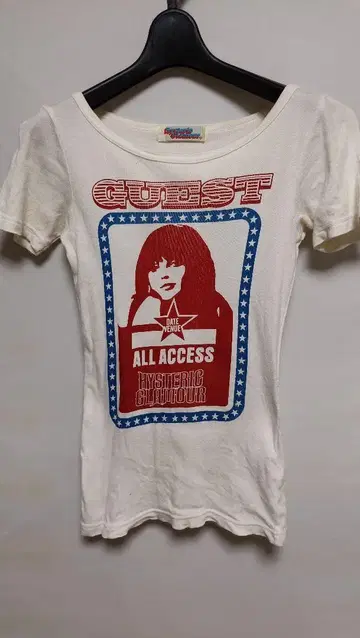 Hysteric Glamour 티셔츠 화이트