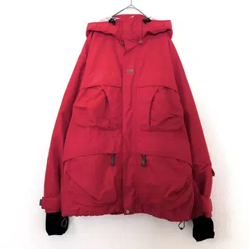헬리한센 GORE-TEX 마운틴 파카 자켓 빨간색 L 방수