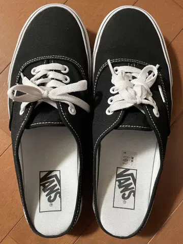 VANS 뮬 블랙