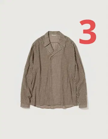 AIRY LIGHT COTTON CHECK P/O SHIRT 3