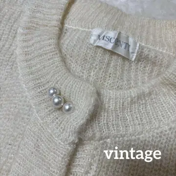 VISCOTI 아이보리 가디건