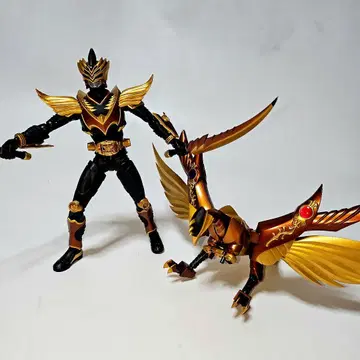 [ 현상품 ] S.H.Figuarts 가면라이더 오딘 & 골드 피닉스