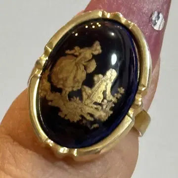 [앤티크] LIMOGES 캐슬 반지