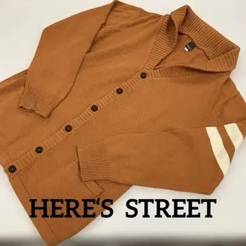 HERE S STREET 니트 가디건 XL 남성용 #2630