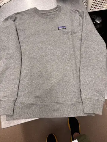 patagonia 그레이 스웨트 셔츠 XS