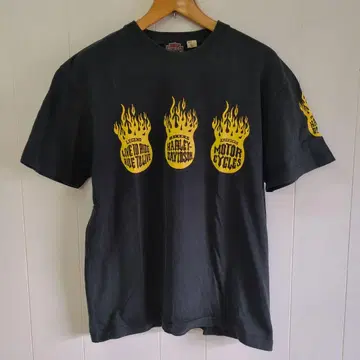 Harley-Davidson flame Tee black L