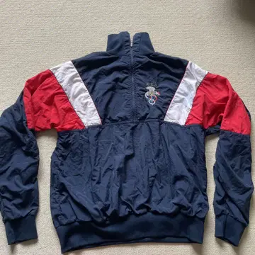 실물 USED 프랑스군 풀오버 트레이닝 자켓