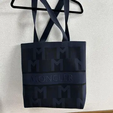 MONCLER 네이비 토트백 새상품 미사용