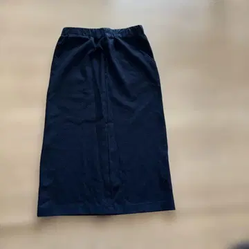 TOKYOBASIC 다크 네이비 롱 타이트 스커트