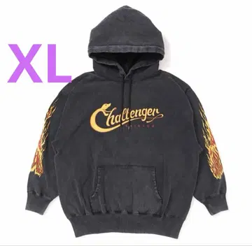 CHALLENGER SNAKING LOGO 후드티