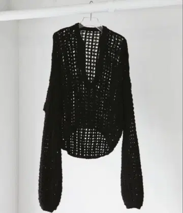 TODAYFUL Keyneck Mesh Knit 블랙