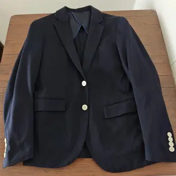 BEAMS HEART 네이비 싱글 자켓 44