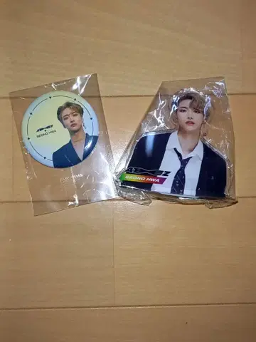 ATEEZ 팝업 성화 아크릴 클립 캔뱃지