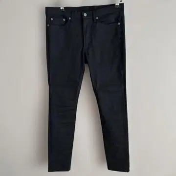 MB 스키니 블랙 데님