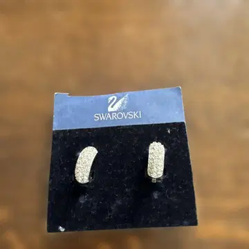 Swarovski 클립 귀찌 스톤 장식