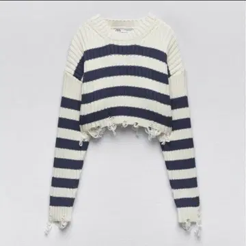 ZARA 크롭 니트