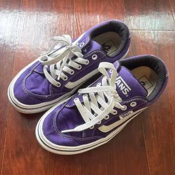 23cm [VANS] 퍼플 로우컷 스니커즈