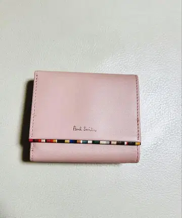 Paul Smith 핑크 3단 폴더형 지갑 박스 포함