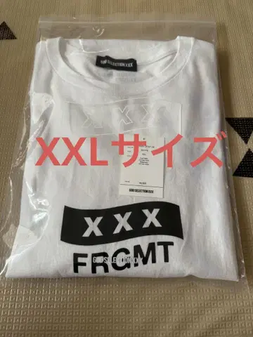 GOD SELECTION XXX FRGMT 티셔츠 XL 화이트 XXL