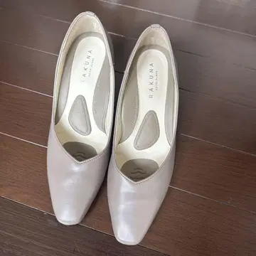 RAKUNA 베이지 하이힐 22.5cm 4E