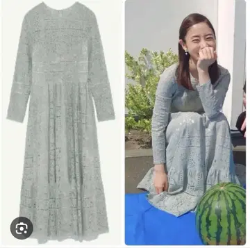[새상품급] 셀포드 레이스 원피스 사이즈 38