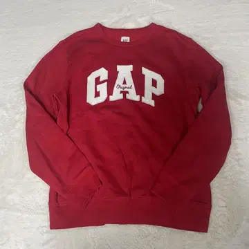 GAP 빨간색 로고 맨투맨