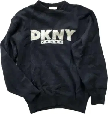 DKNY made in us 로고 니트