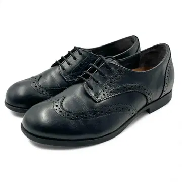 버켄스탁 라라미 로 가죽 신발 23cm 블랙 가죽 컴포트