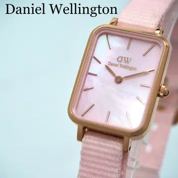 717 [미사용] 다니엘 웰링턴 시계 새상품 정품 밴딩 여성용 핑크