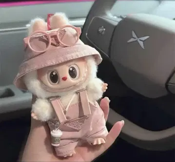 [미사용 새상품] 17cm LABUBU 의류 옷 갈아입기 라부부 5세트