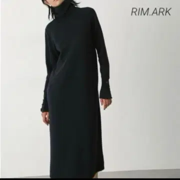 림아크 바이 컬러 니트 원피스 니트