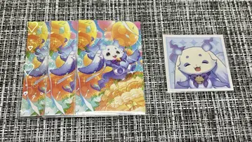 룬룬 노스탤지어 컬렉션 니지 스토어 4주년 메모리얼 특전 4장 세트