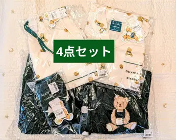 새상품 젤라또피케 스벅 콜라보 룸웨어 4세트