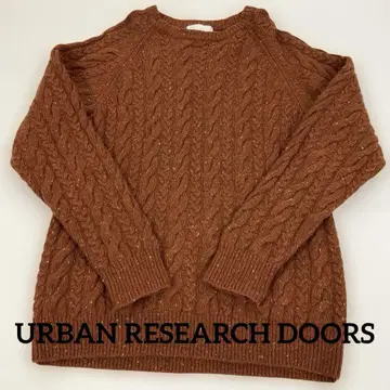 URBAN RESEARCH DOORS 울 80% 니트 38#2634