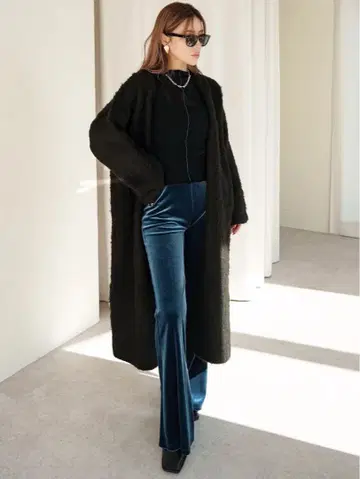 벨로아 relax 플레어 팬츠