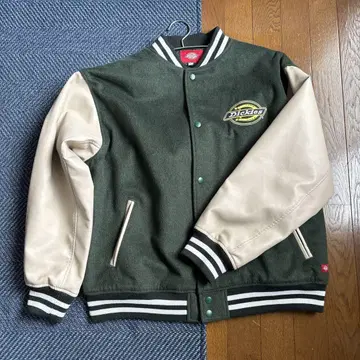 Dickies 바시티 자켓 L 사이즈 다크 그린