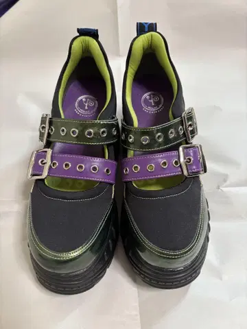 YOSUKE 통굽 스트랩 스니커즈 23.5cm
