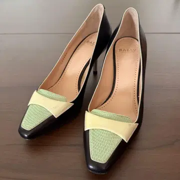 BALLY 삼색 펌프스 35.5 22.5 cm